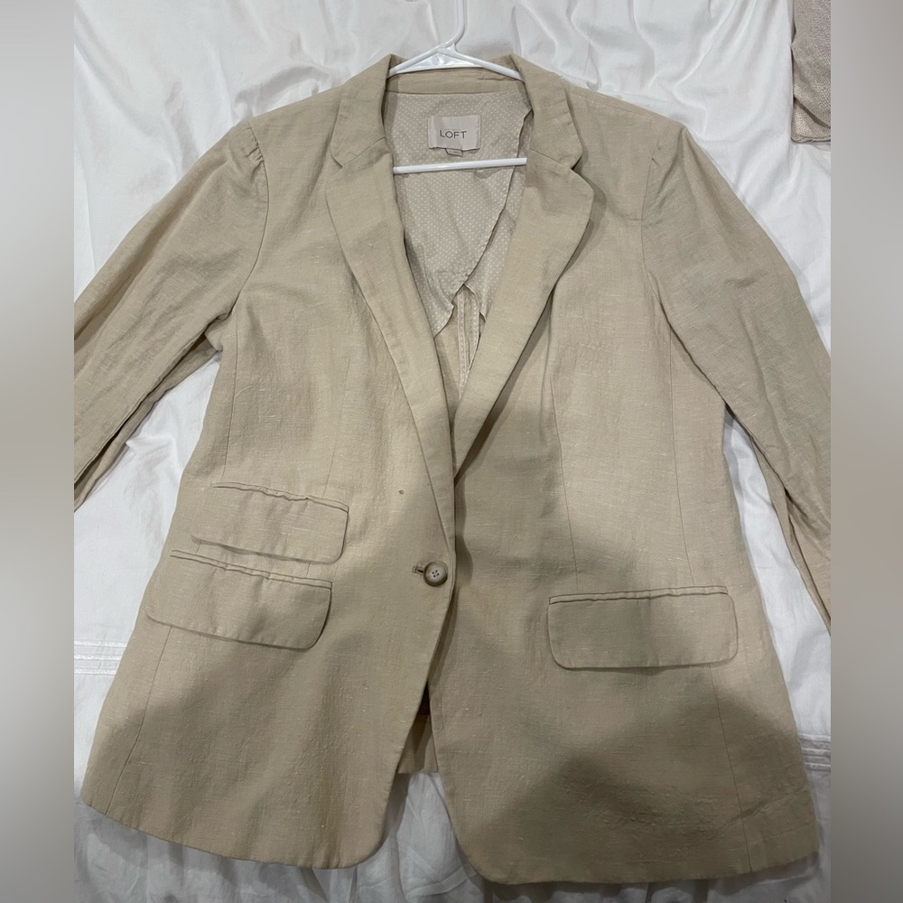Loft Linen Blazer